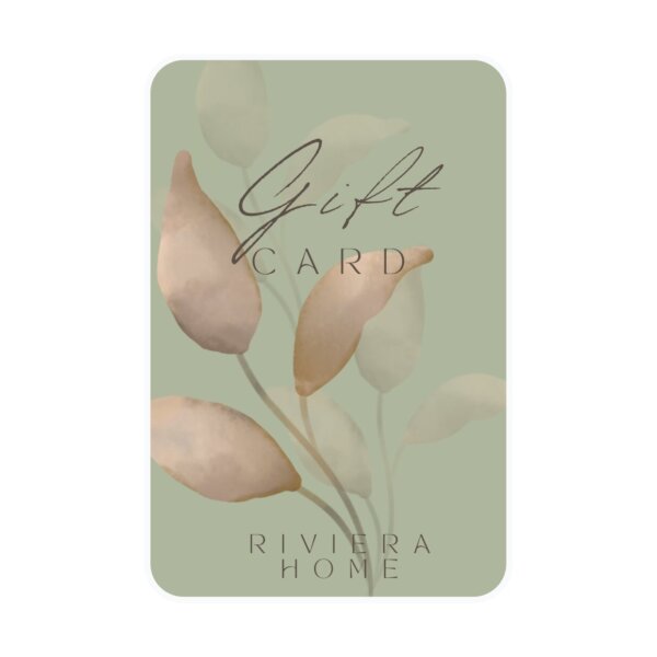 Riviera home gift карта